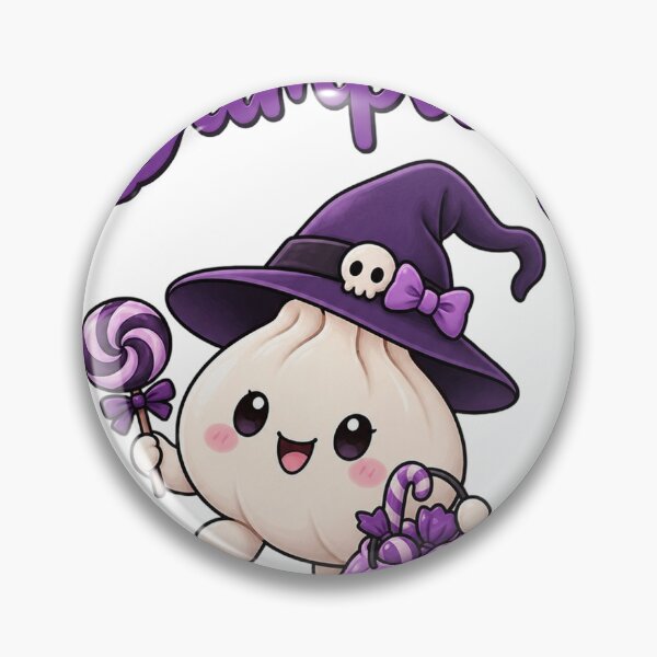 Item preview, Cute Witch Dumpling Halloween designed and sold by ucpstudio.