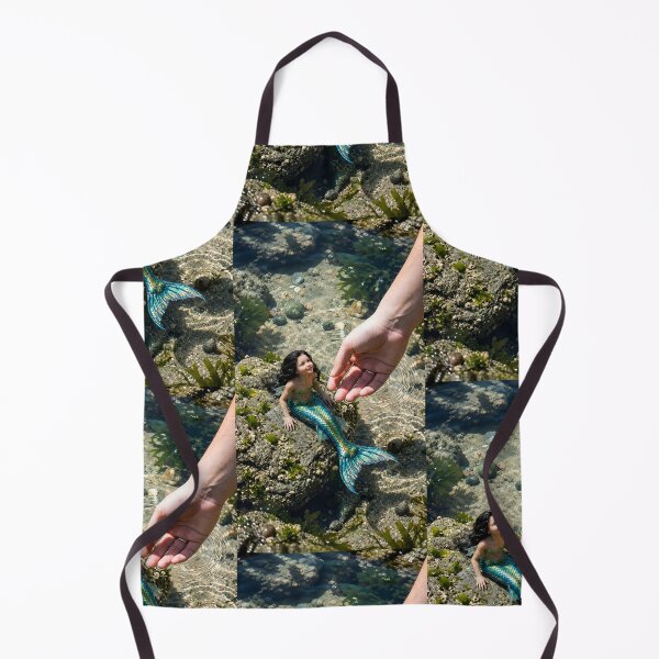 Item preview, Magical Mermaid by the Tide Pool – Fantasy Ocean Adventure Art designed and sold by Bhaskar Digital Art.
