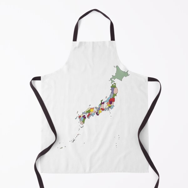 Item preview, Green & Purple Japan Map - Colourful Prefectures Line Art designed and sold by iampaulmorris.