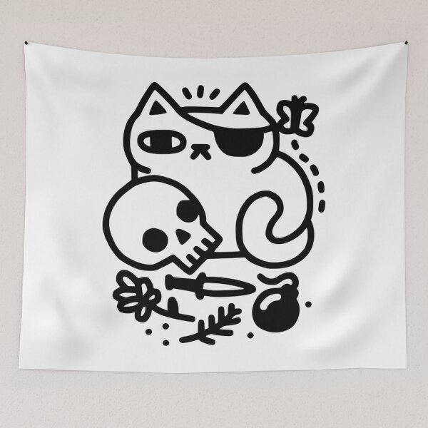 Item preview, Badass Cat designed and sold by nichollejordon.