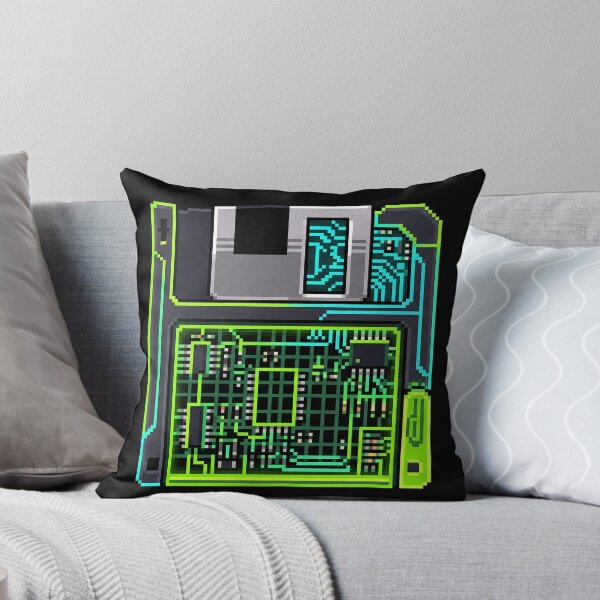 Item preview, Retro Pixel Floppy Disk - 16 Bit 80s Tech Gamer Sticker designed and sold by MissoStudio.