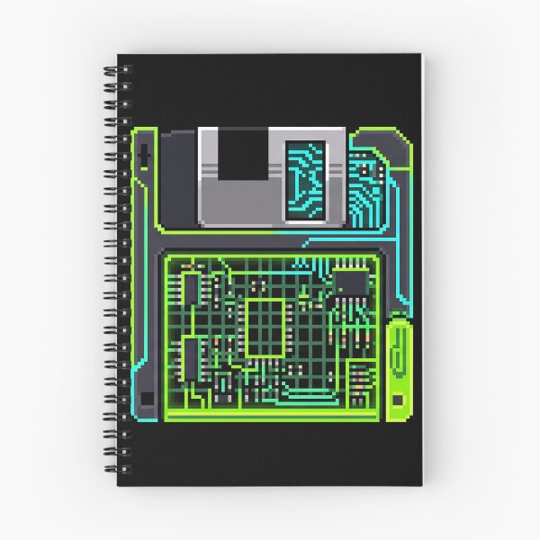 Item preview, Retro Pixel Floppy Disk - 16 Bit 80s Tech Gamer Sticker designed and sold by MissoStudio.