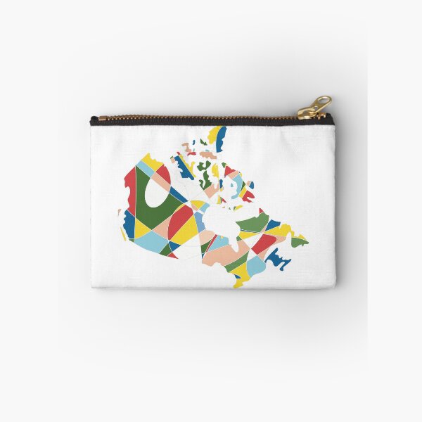 Item preview, Multicolour Shard Canada Map - Colourful Provinces Line Art designed and sold by iampaulmorris.