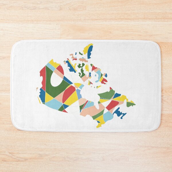 Item preview, Multicolour Shard Canada Map - Colourful Provinces Line Art designed and sold by iampaulmorris.