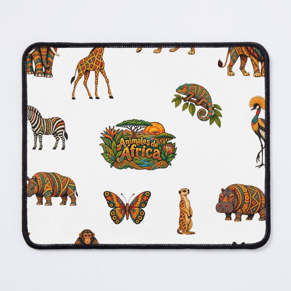 Item preview, African Animals – Colorful Art Sticker Sheet designed and sold by sabantha.