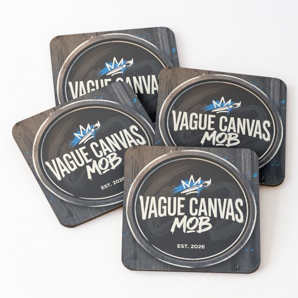 Item preview, Dark Urban Graffiti Wall Logo Vague Canvas Mob designed and sold by VagueCanvasMob.