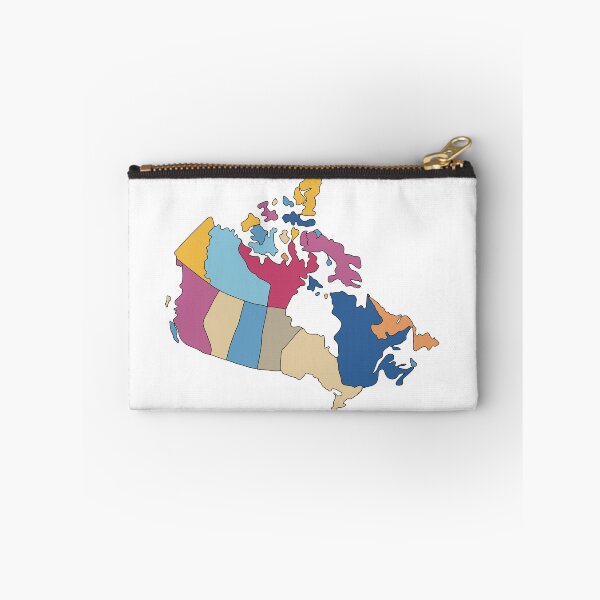 Item preview, Multicolour Provinces Canada Map - Colourful Provinces Line Art designed and sold by iampaulmorris.