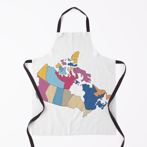 Item preview, Multicolour Provinces Canada Map - Colourful Provinces Line Art designed and sold by iampaulmorris.