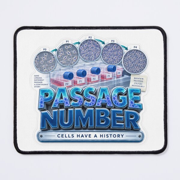 Item preview, Passage Number Cells Have A History designed and sold by pradeepvisuals.