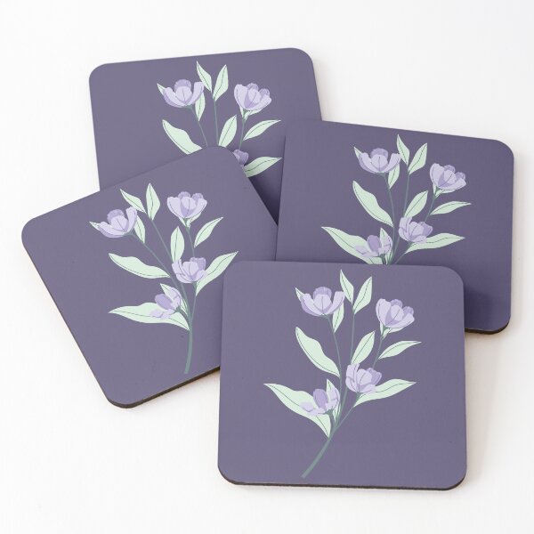 Item preview, Gentle Lavender Blossoms with Pale Green Foliage designed and sold by connorfriesen.