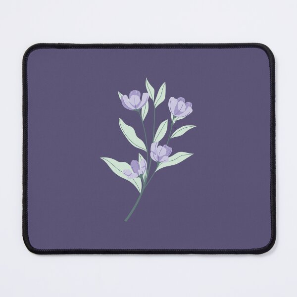 Item preview, Gentle Lavender Blossoms with Pale Green Foliage designed and sold by connorfriesen.