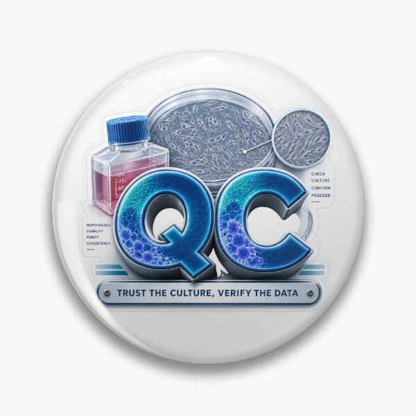 Item preview, Cell Culture Quality Control designed and sold by pradeepvisuals.