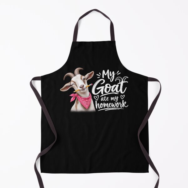 Item preview, Funny My Goat Ate My Homework designed and sold by Trippy-Toad.