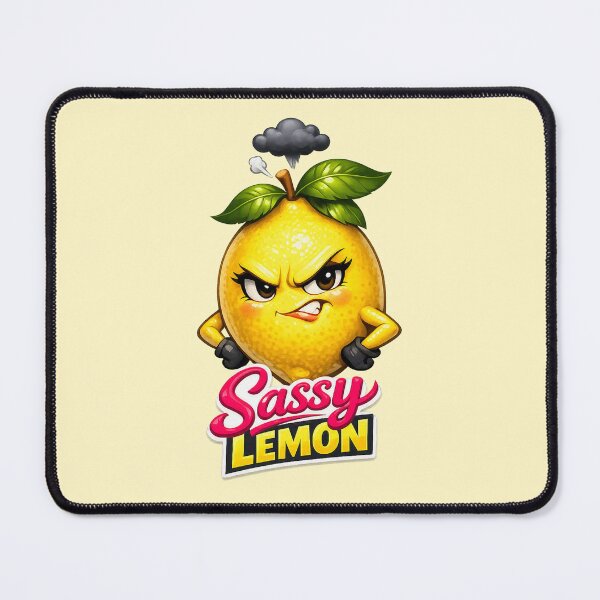 Item preview, Sassy Lemon – Bold Attitude Lemon Cartoon  designed and sold by Sommium .