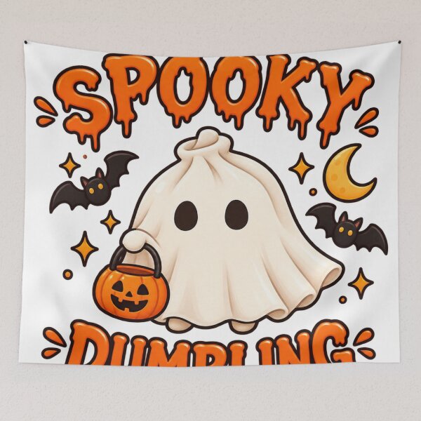 Item preview, Spooky Dumpling Halloween designed and sold by ucpstudio.