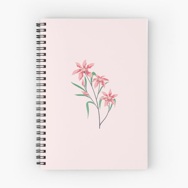 Item preview, Soft Pink Star Flowers on Graceful Green Stems designed and sold by connorfriesen.
