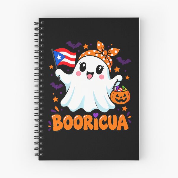 Item preview, Booricua Puerto Rican Halloween Ghost Boricua Spooky Humor designed and sold by Trippy-Toad.