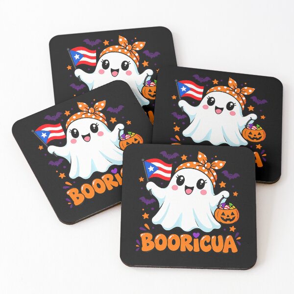 Item preview, Booricua Puerto Rican Halloween Ghost Boricua Spooky Humor designed and sold by Trippy-Toad.
