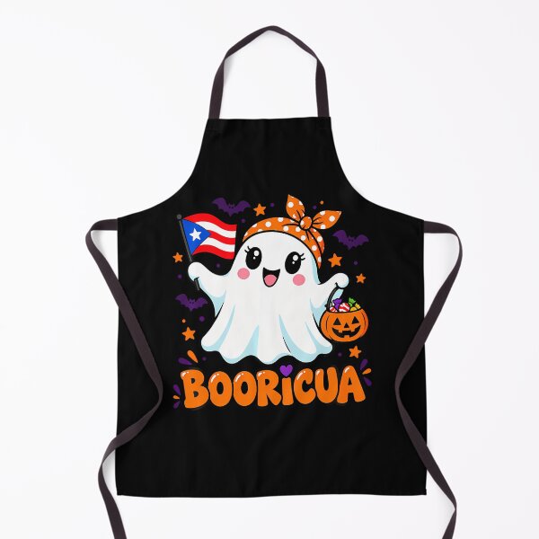 Item preview, Booricua Puerto Rican Halloween Ghost Boricua Spooky Humor designed and sold by Trippy-Toad.