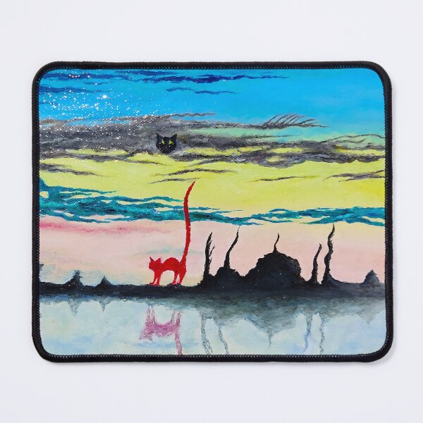 Item preview, Surreal Red Cat designed and sold by ales-panz.