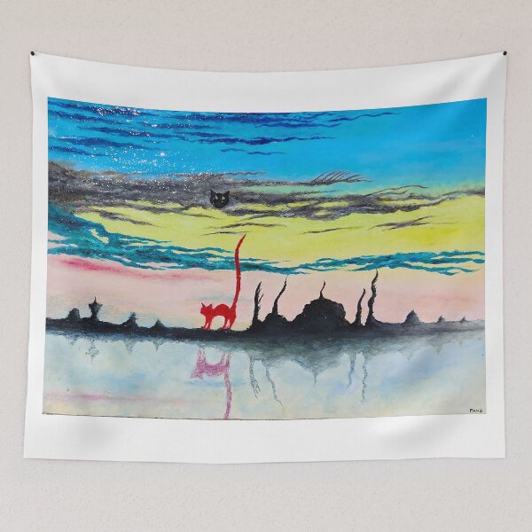 Item preview, Surreal Red Cat designed and sold by ales-panz.
