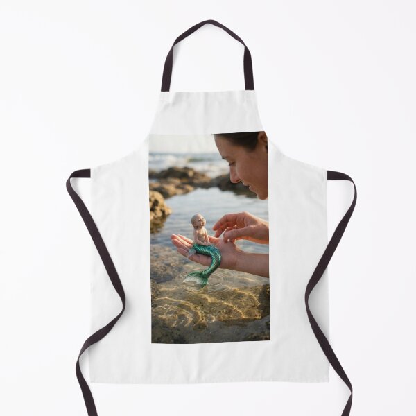 Item preview, Magical Baby Mermaid in a Mother’s Hands – Ocean Fantasy & Mermaid Love designed and sold by Bhaskar Digital Art.