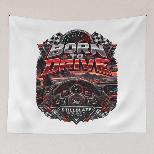Item preview, Born to Drive – Racing Car Culture by STILLBLAZE designed and sold by BilcoStillbaze.