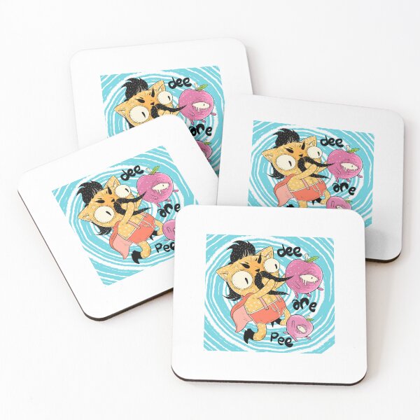 Item preview, Kawaii Cat with Cute Apple Friends designed and sold by DRP-art.