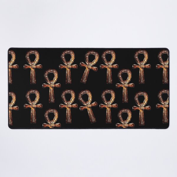 Item preview, Hand-Drawn Wooden Ankh Crosses: Ancient Egyptian Symbol of Life designed and sold by Starpuffdesign.