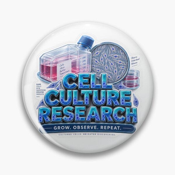Item preview, Cell Culture Research Grow Observe Repeat designed and sold by pradeepvisuals.