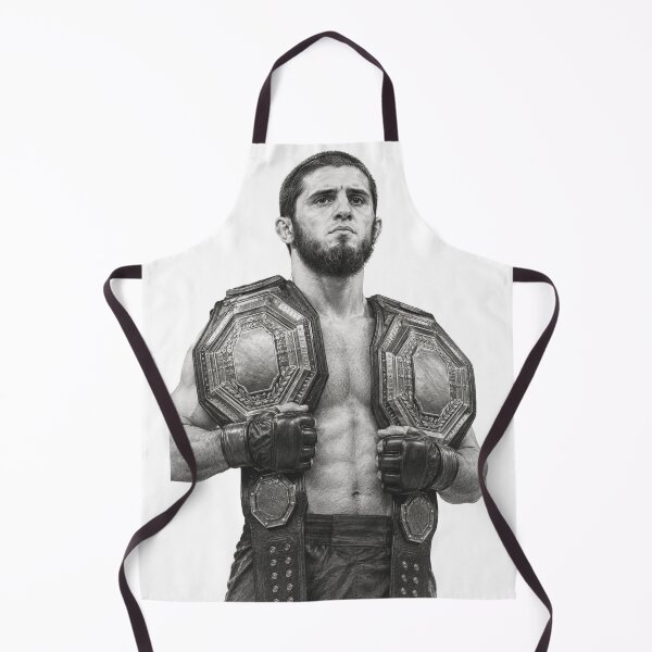 Item preview, Islam Makhachev Champion Portrait - Digital Pencil Sketch MMA Art designed and sold by anidiots-studio.