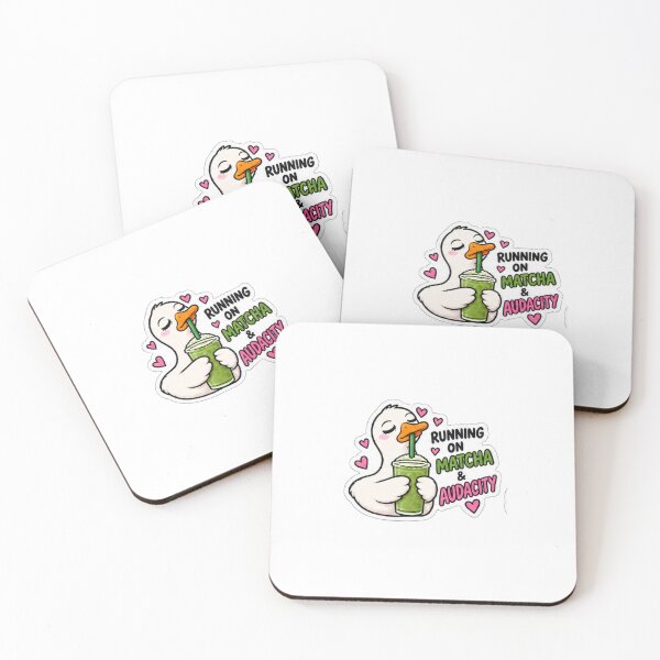 Item preview, Running on Matcha and Audacity Goose designed and sold by Bend-The-Trendd.