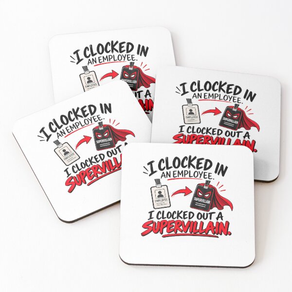 Item preview, Overtime Made Me The Villain Funny Employee Work Humor designed and sold by Pider-Vampire.