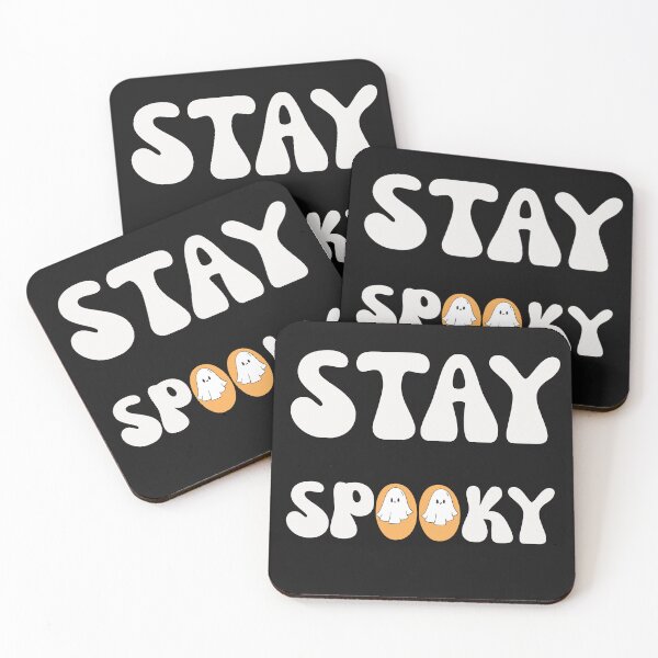 Item preview, Trendy Stay Spooky Retro Wavy Ghost Aesthetic designed and sold by mumchaosdesigns.