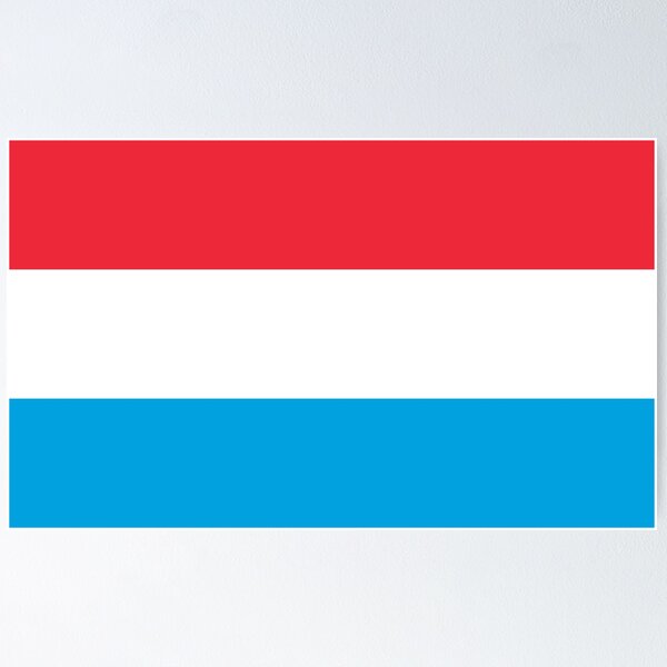 Item preview, Luxembourg Flag designed and sold by youngVl.