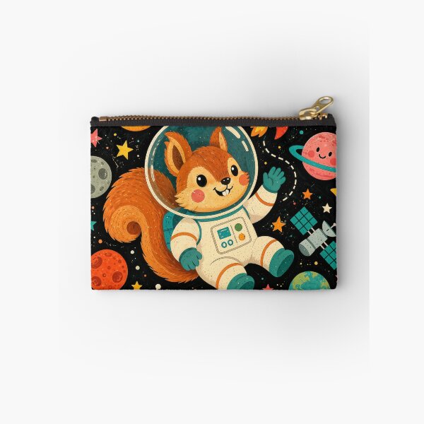 Item preview, Wall Art - Postcard - #8 - Astronaut Squirrel Adventure designed and sold by ForeverPrintsOK.
