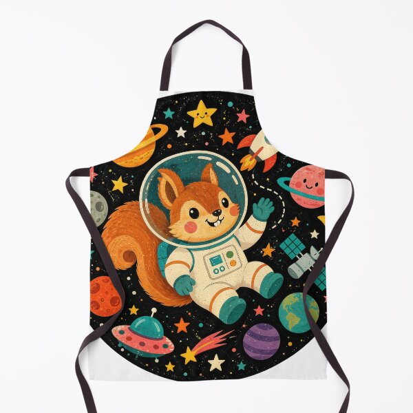 Item preview, Wall Art - Postcard - #8 - Astronaut Squirrel Adventure designed and sold by ForeverPrintsOK.