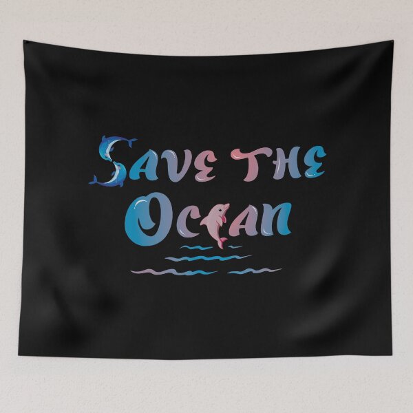 Item preview, Save The Ocean designed and sold by ZSA Futuristic Art.