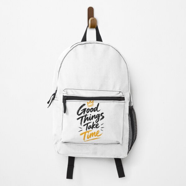 Item preview, Good Things Take Time – Brush Lettering Motivational T-Shirt Design designed and sold by LarkLeaf.