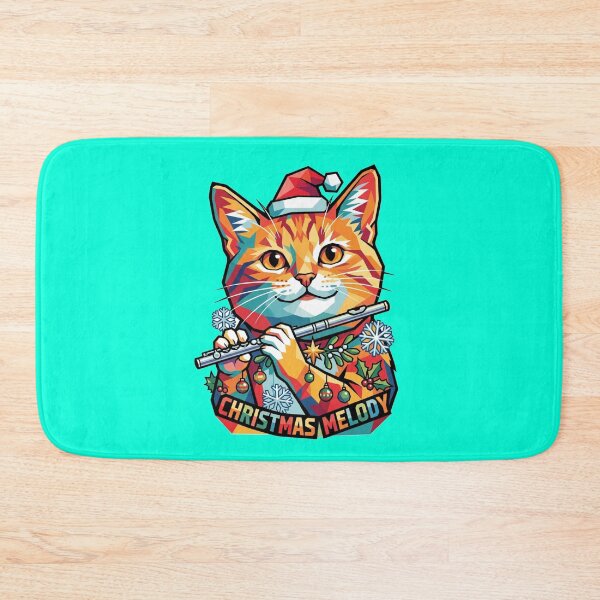 Item preview, Christmas cat flute 1 designed and sold by Warih.