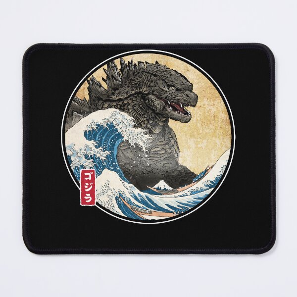 Item preview, The Great Godzilla of Kanagawa designed and sold by zoezowie79.