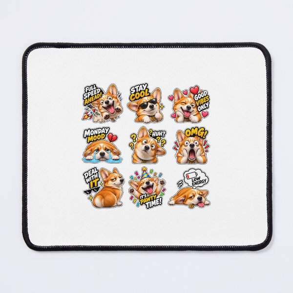 Item preview, dog stickers 3*3 designed and sold by pradeepvisuals.