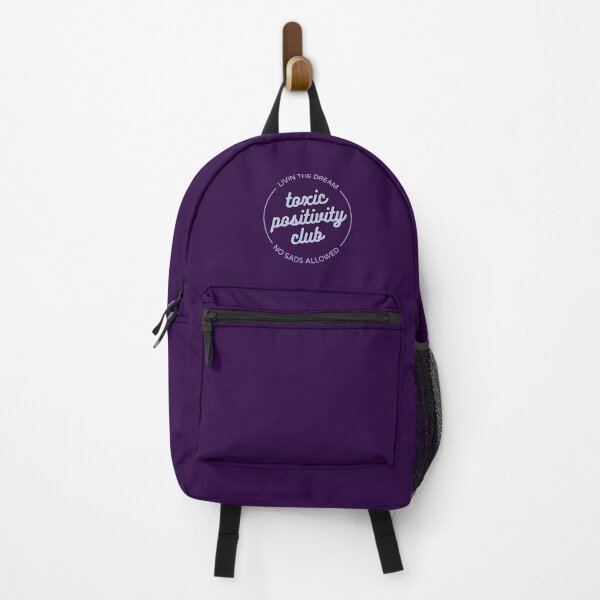 Item preview, Toxic Positivity Club | Funny Anti-Motivational Slogan designed and sold by Charlee Adams.