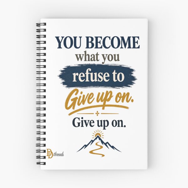 Item preview, You Become What You Refuse to Give Up On designed and sold by DesignerThreads.