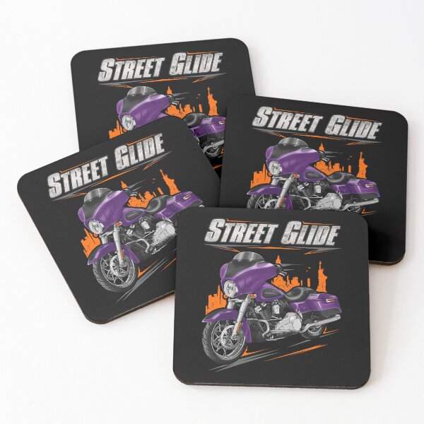 Item preview, Motorcycle Street Glide FLHX & FLHXI 2011 Psychedelic Purple & Vivid Black for Motorcycle Riders designed and sold by MotoApparelHub.