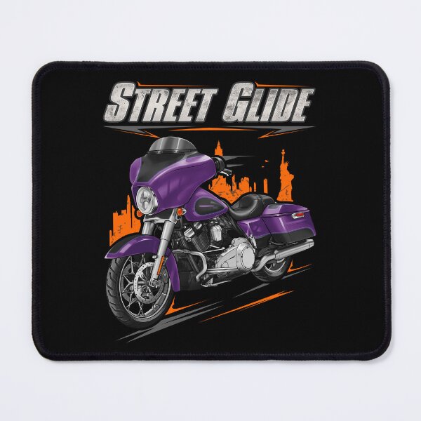 Item preview, Motorcycle Street Glide FLHX & FLHXI 2011 Psychedelic Purple & Vivid Black for Motorcycle Riders designed and sold by MotoApparelHub.