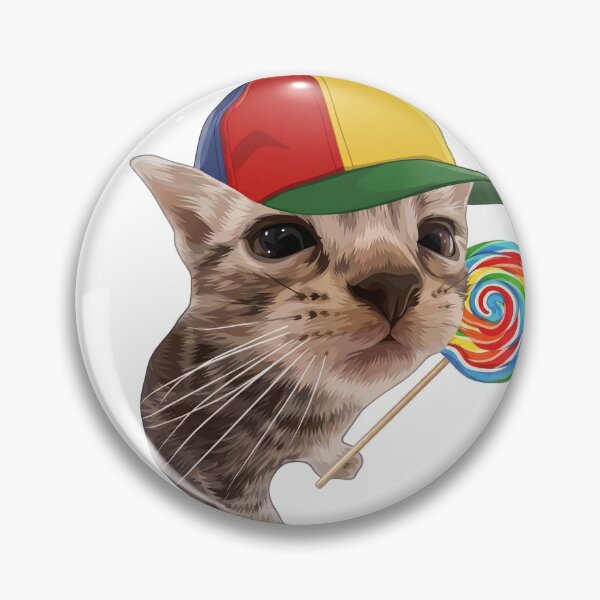 Item preview, cat propeller hat lollipop designed and sold by DiasCreature.