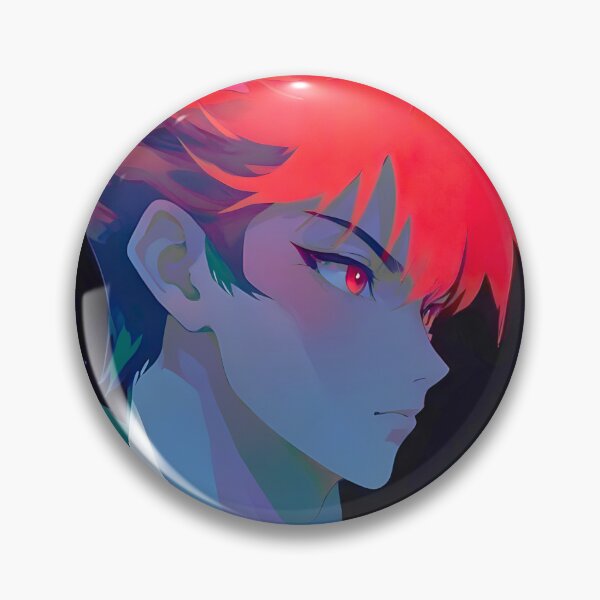 Item preview, Fiery anime boy designed and sold by peterhlorenz.
