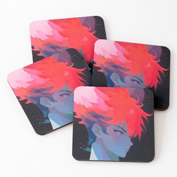 Item preview, Fiery anime boy designed and sold by peterhlorenz.