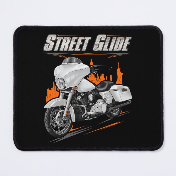 Item preview, Motorcycle Street Glide FLHX & FLHXI 2011 White Hot Denim for Motorcycle Riders designed and sold by MotoApparelHub.